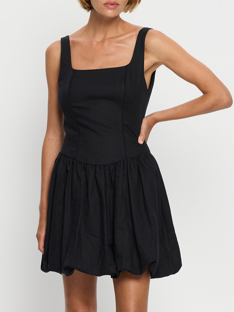 KIVARI Akira Mini Dress Black