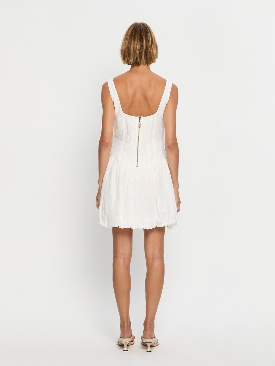 KIVARI Mini Dress White