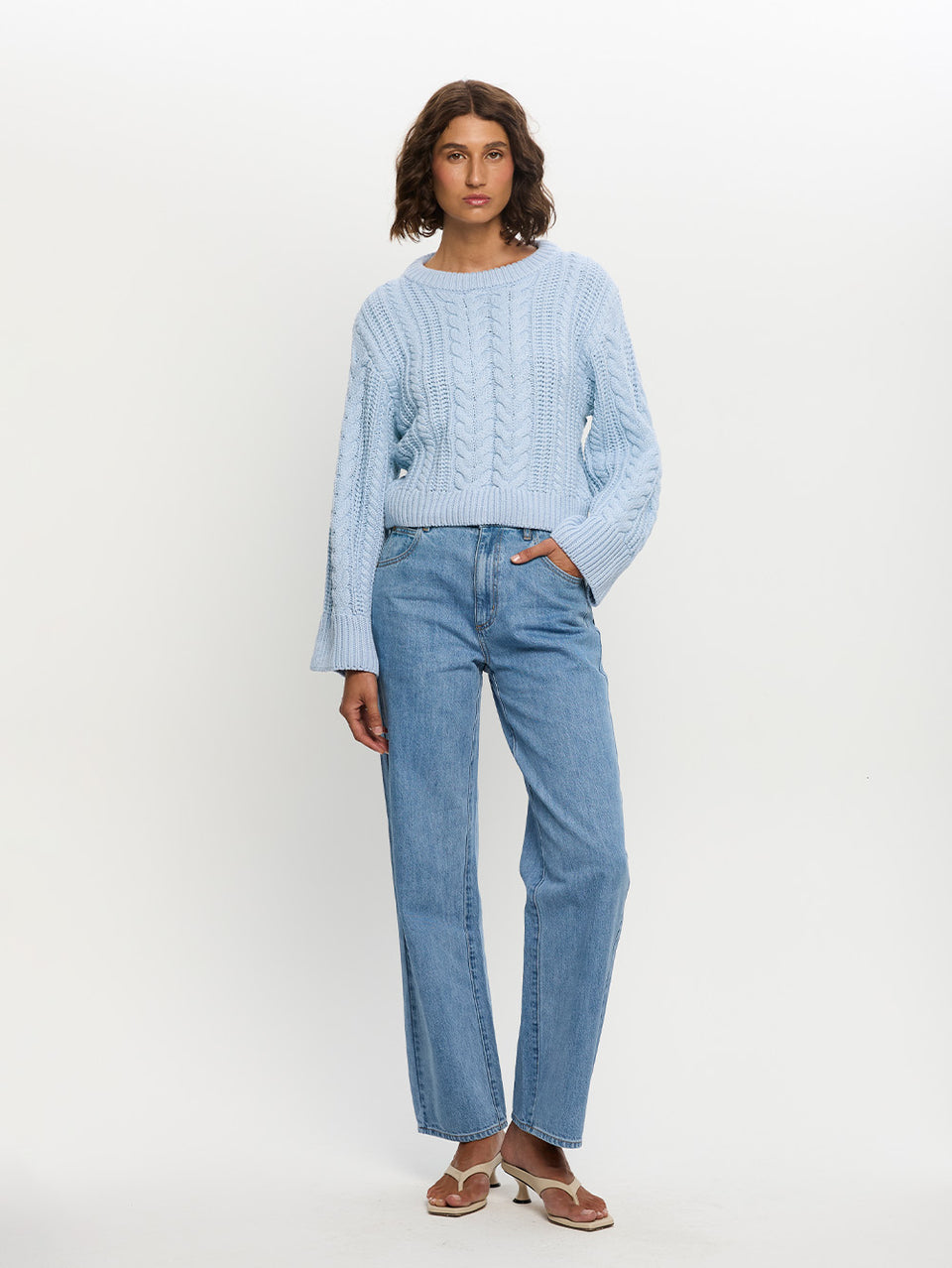 Brielle Knit Blue