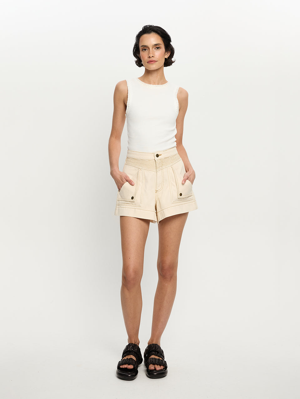Celene-Denim-Short-Cream-Front-01jpg