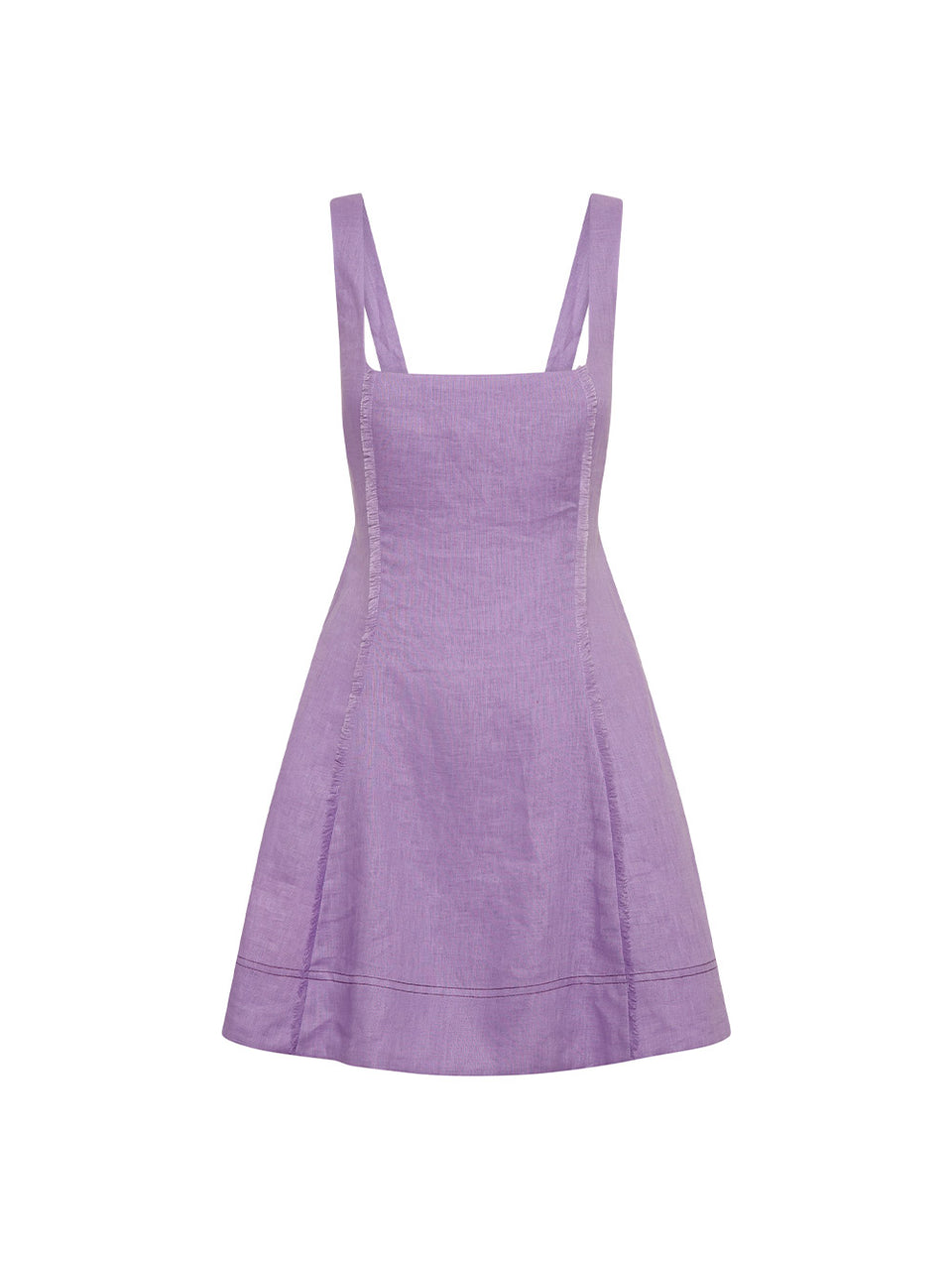 Ellie Strappy Mini Dress KIVARI | Purple mini dress