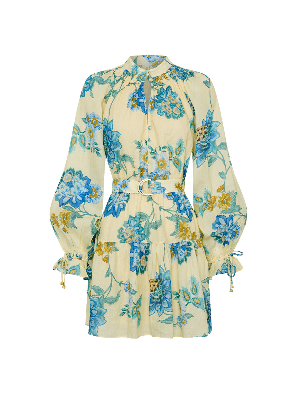 Giselle Blouson Sleeve Mini Dress