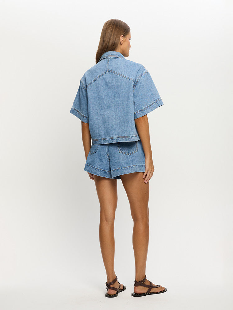Hester Denim Shirt Back 04