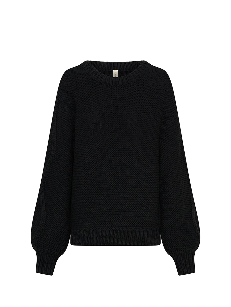 Olesia Knit Sweater - Black