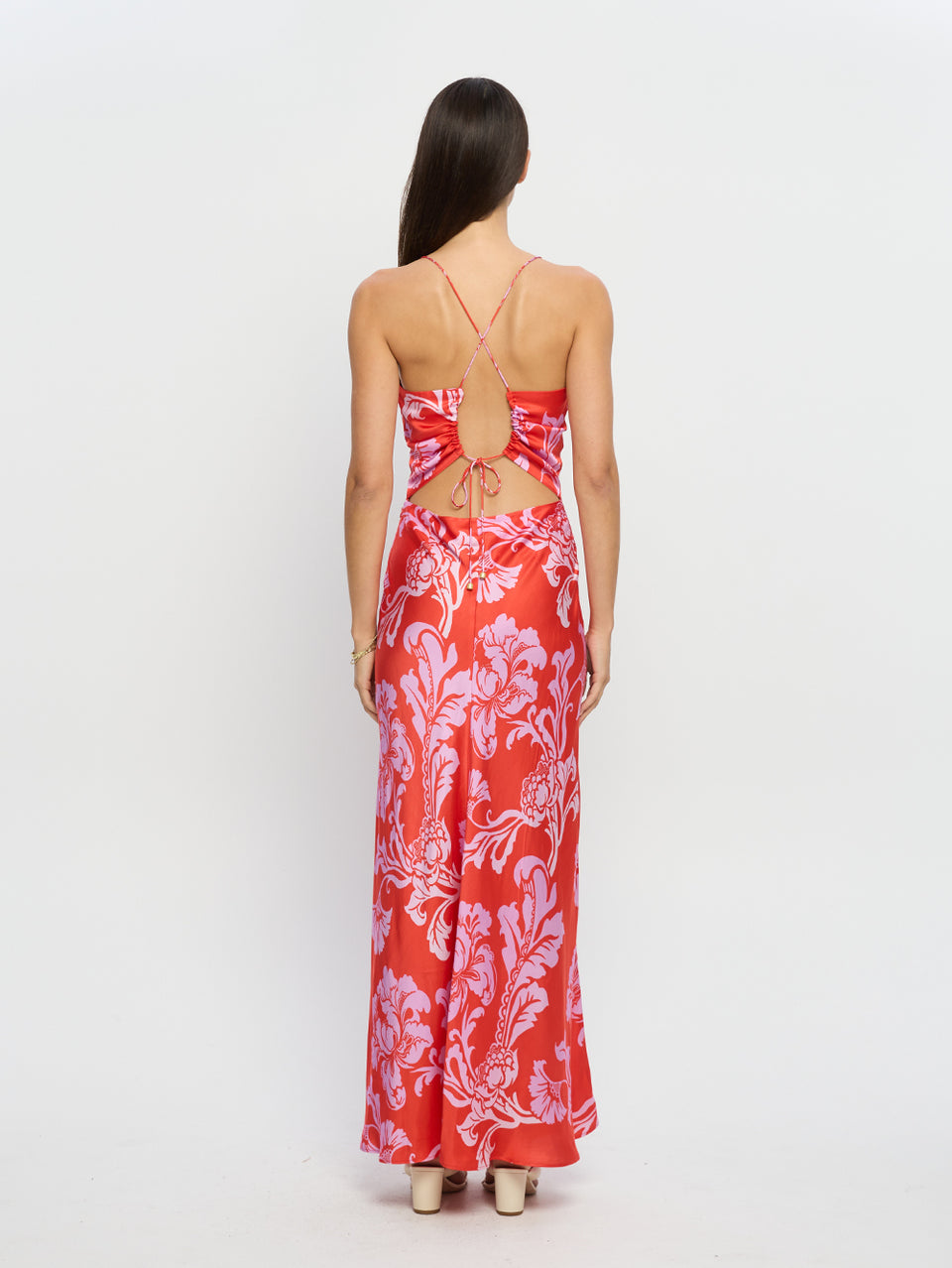 Olina Strappy Maxi Dress