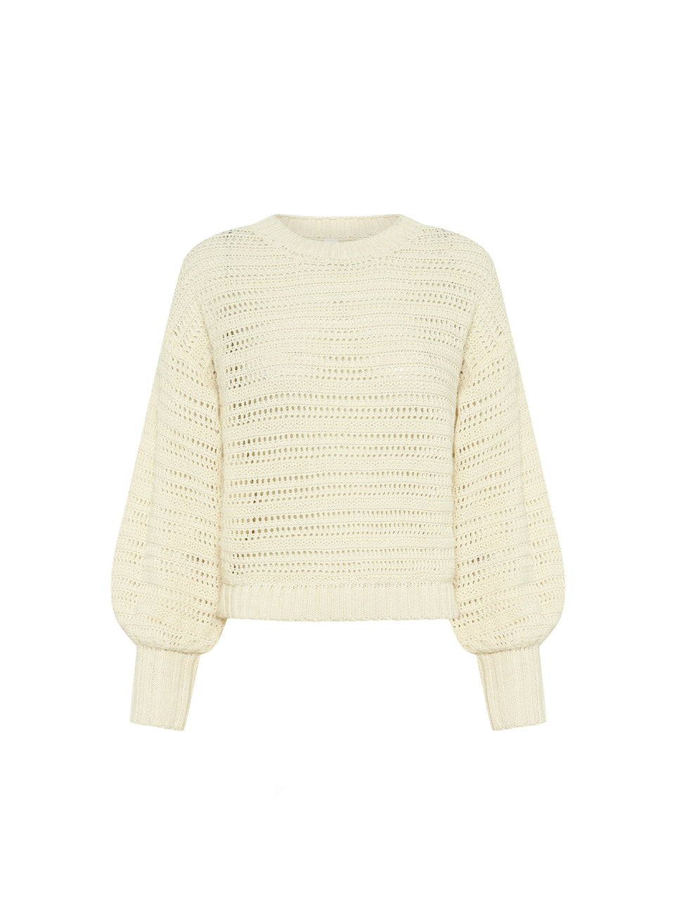 Pepe Knit Sweater Cream KIVARI | Cream knit sweater