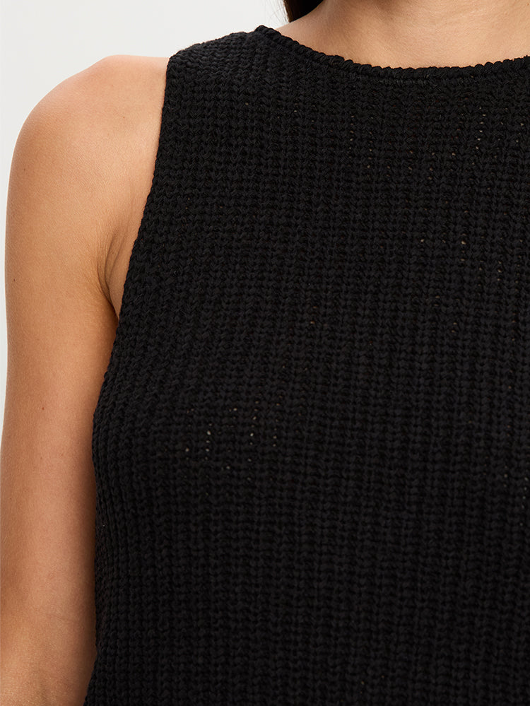 Ivy Knit Cami - Black