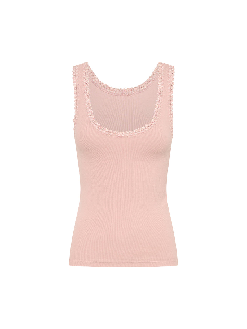 Tallulah Scoop Tank Pink KIVARI | Pink tank top