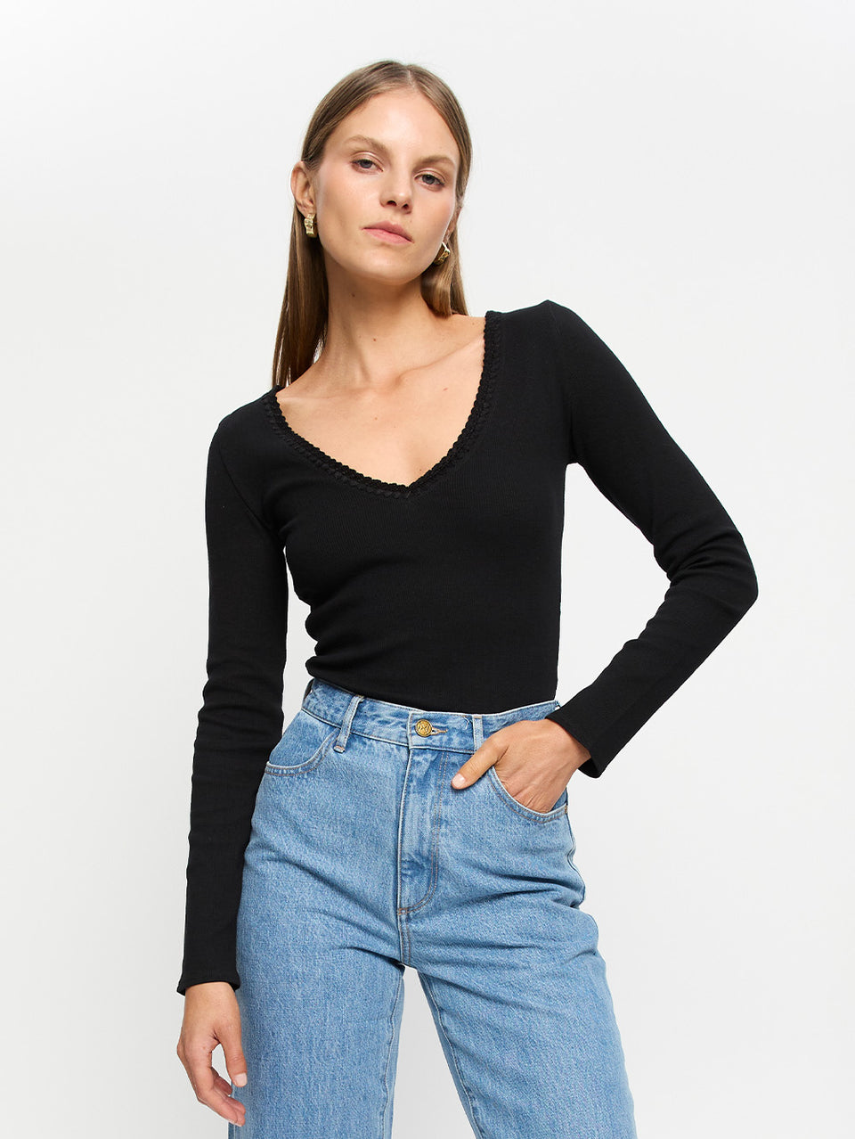 Tallulah V Neck Top
