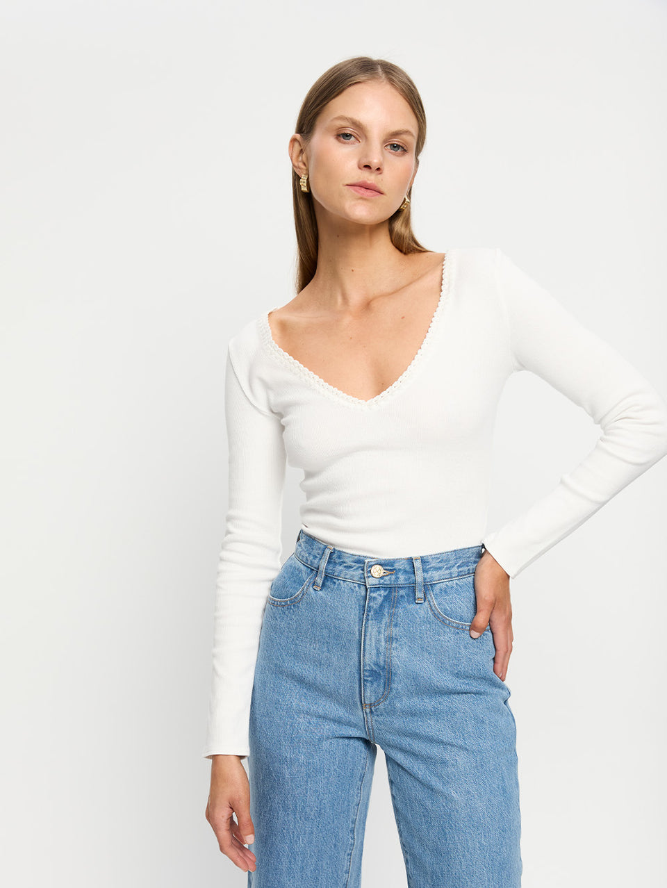 Tallulah V Neck Top