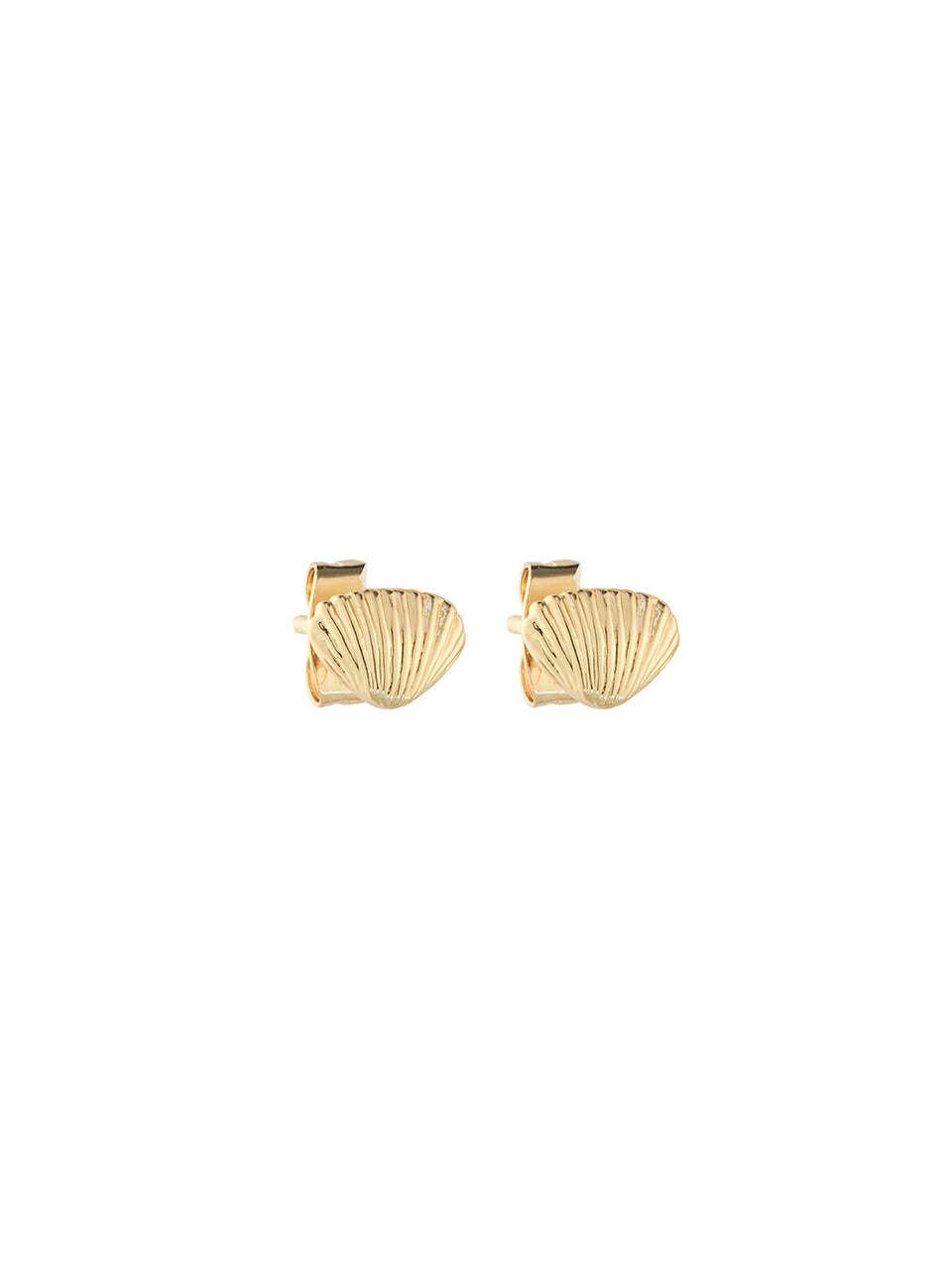 Thalassa Studs KIVARI - Gold shell studs