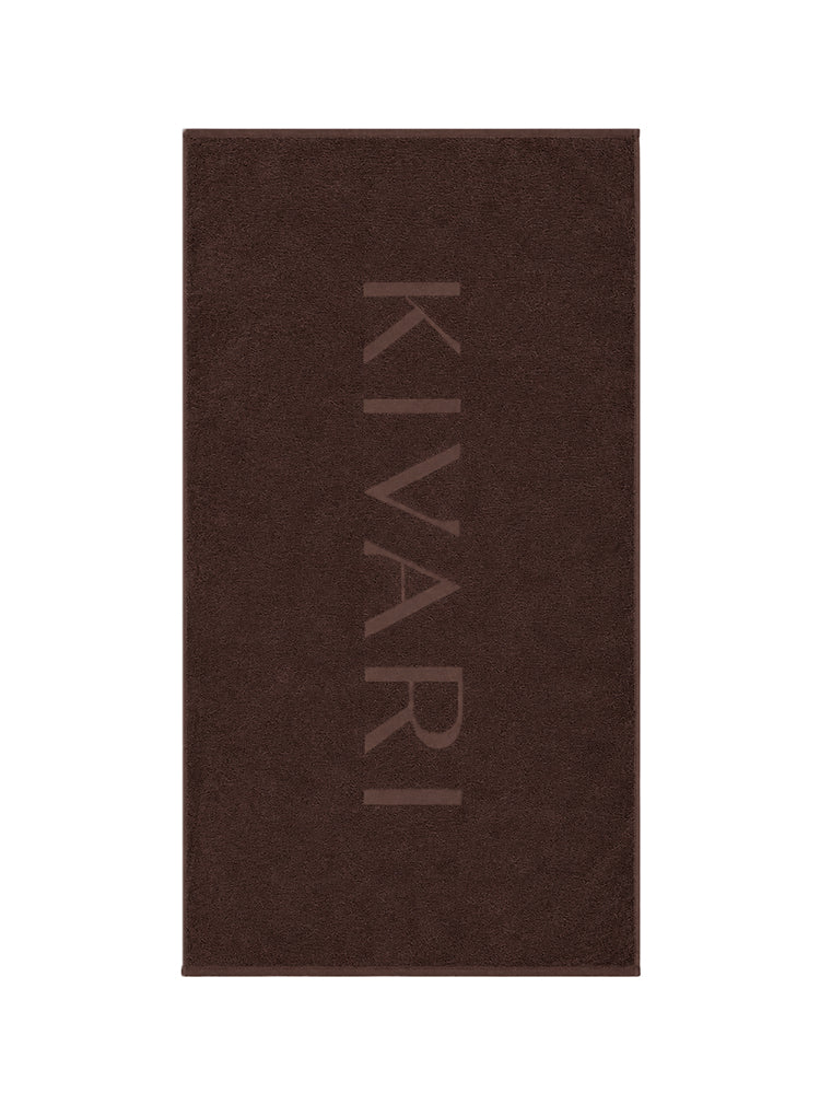 A59CHO-Kivari-Beach-Towel-Chocolate-GHOST