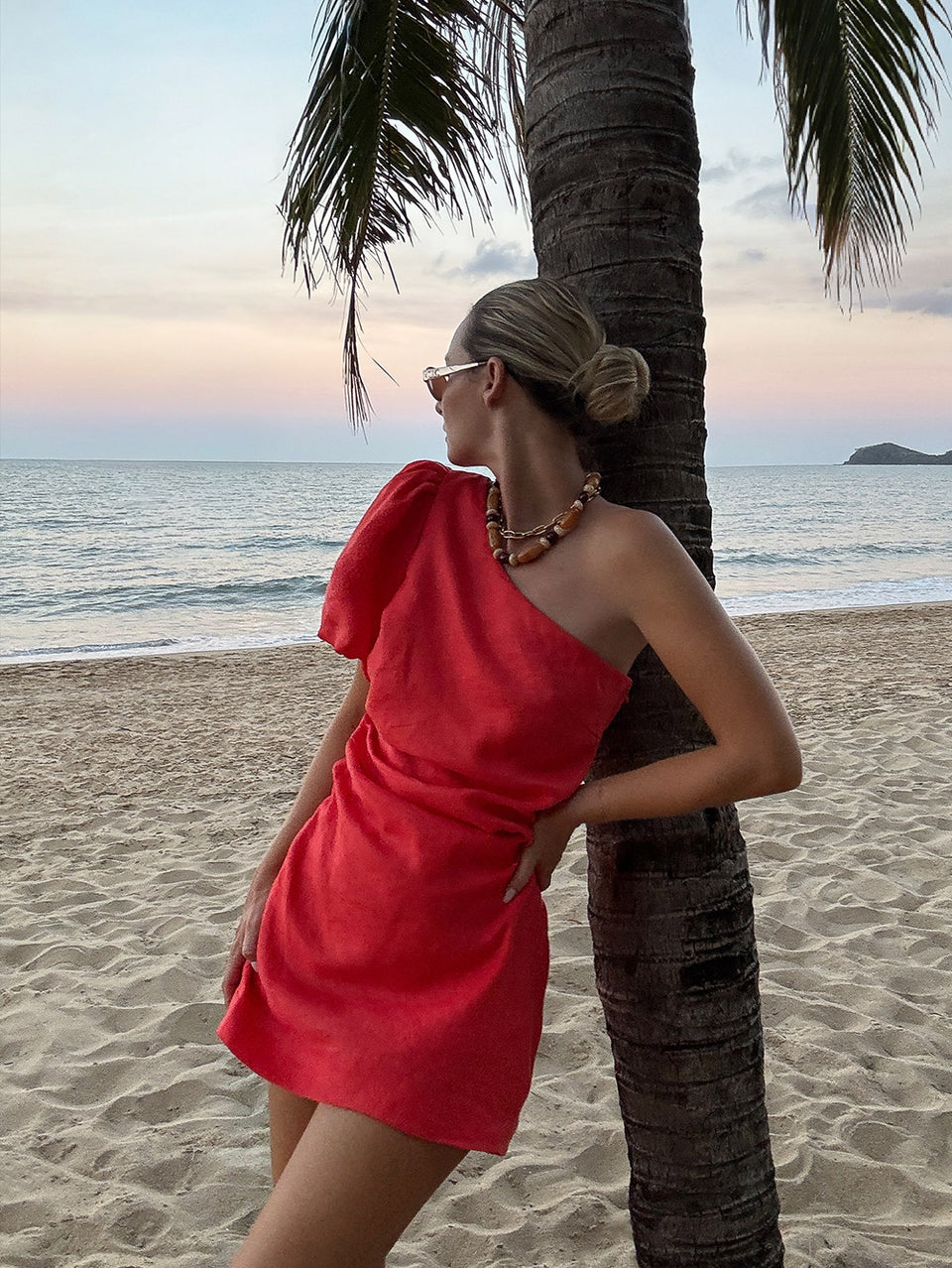 Anais One Shoulder Mini Dress