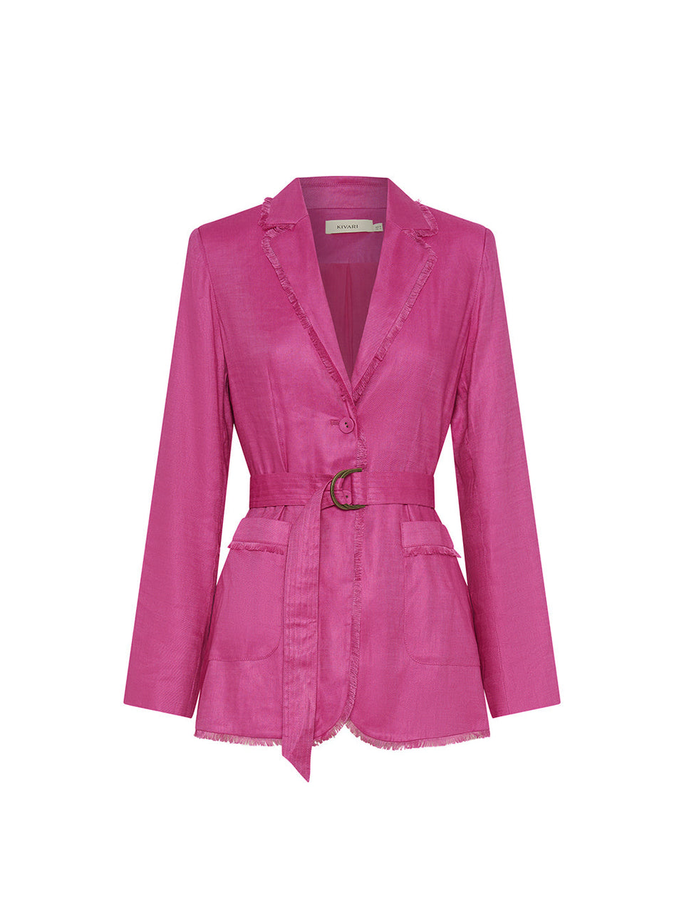 Angelina Jacket Pink KIVARI | Hot pink jacket