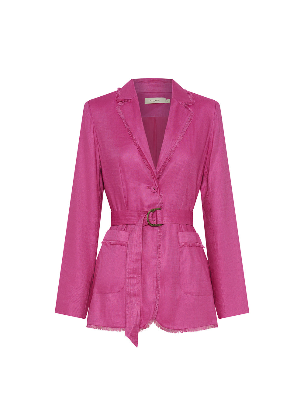 Angelina Jacket Pink KIVARI | Hot pink jacket