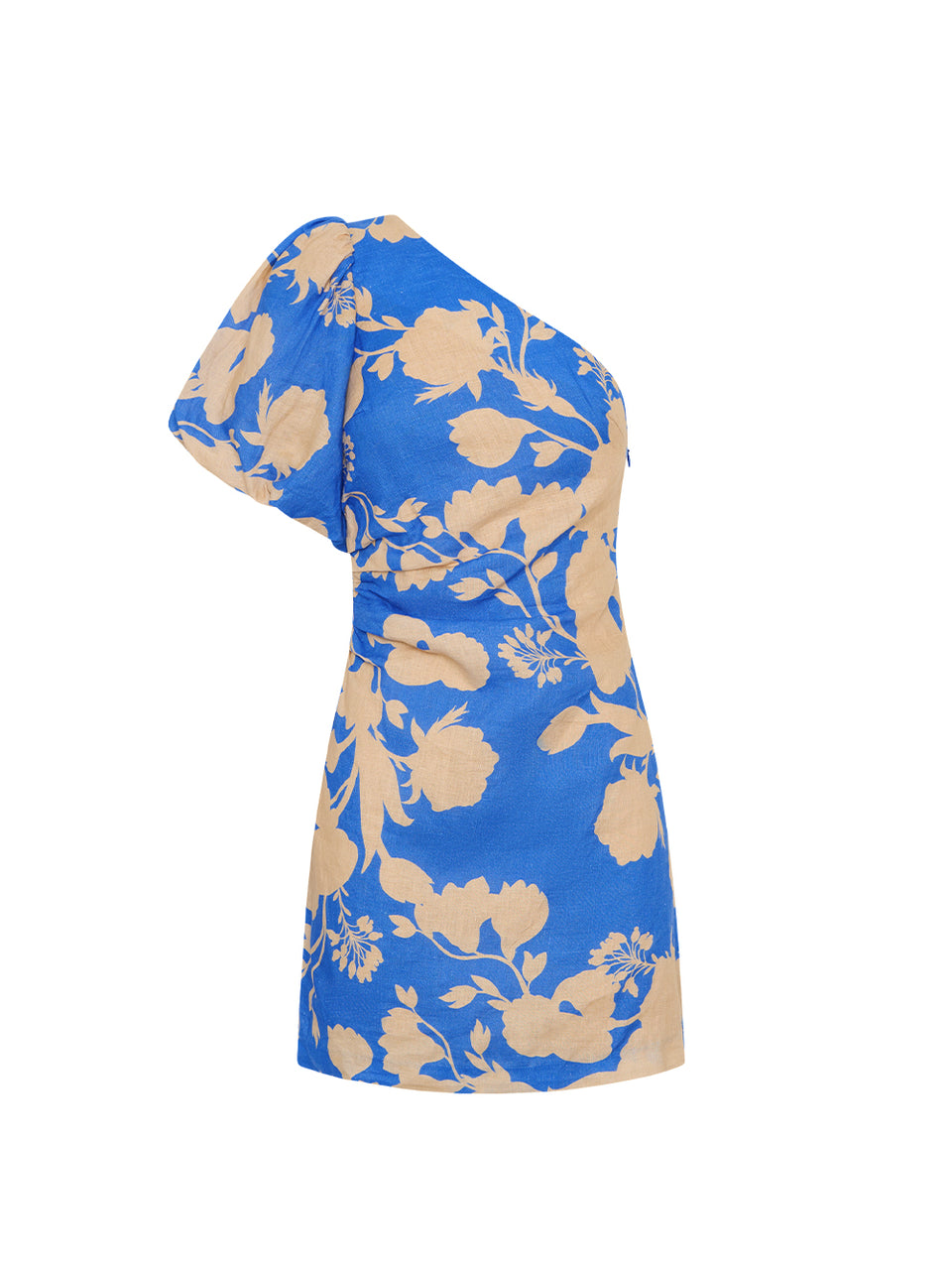 Aurora Mini Dress KIVARI | Blue floral mini dress