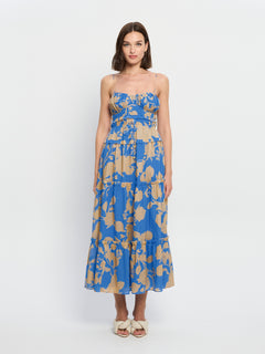 Aurora Strappy Midi Dress