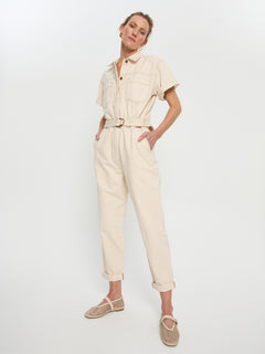 Brae Boilersuit - Cream