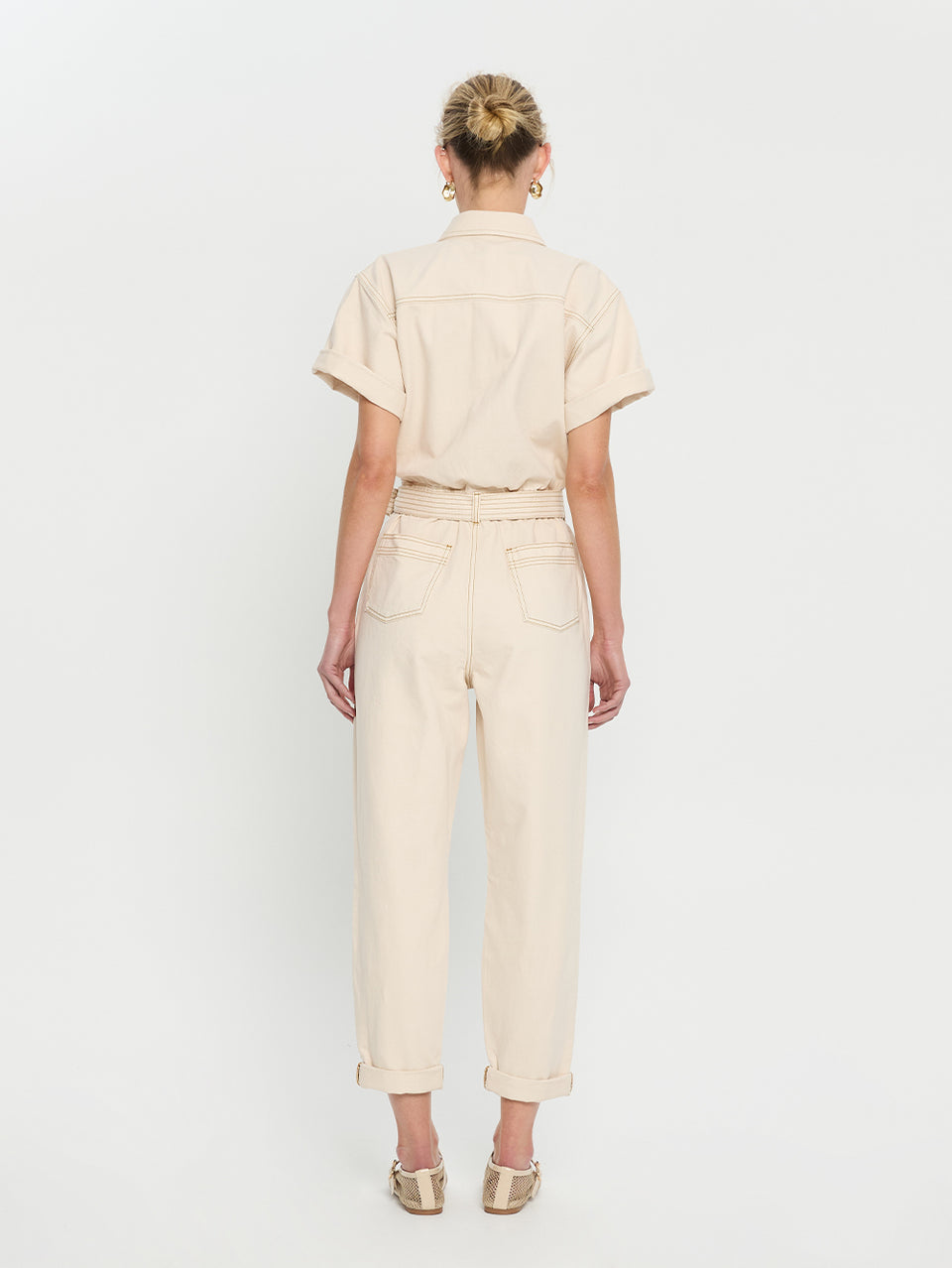 Brae Boilersuit - Cream