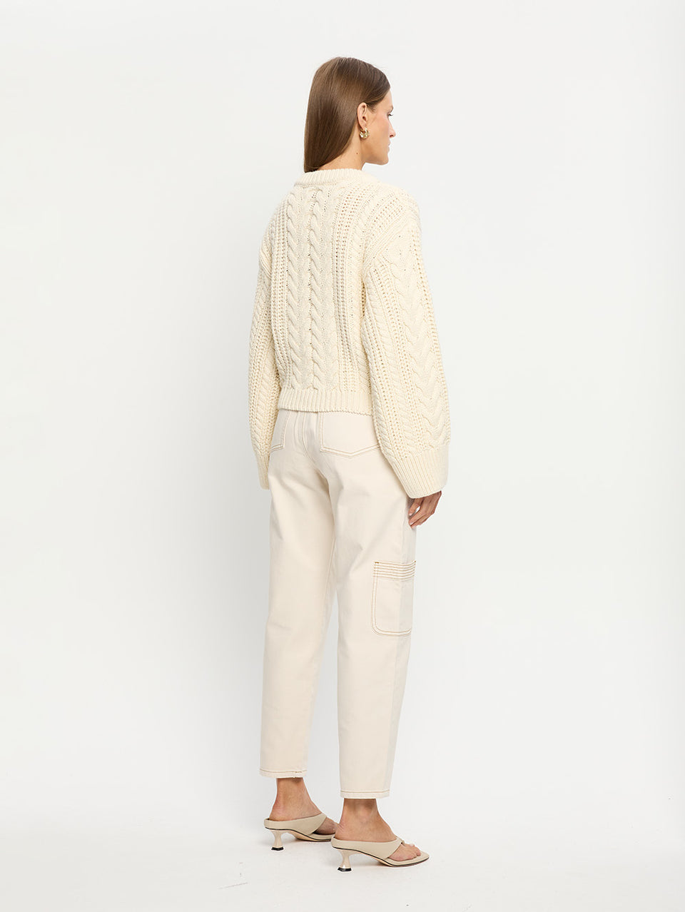 Brielle Knit Cream Back 03