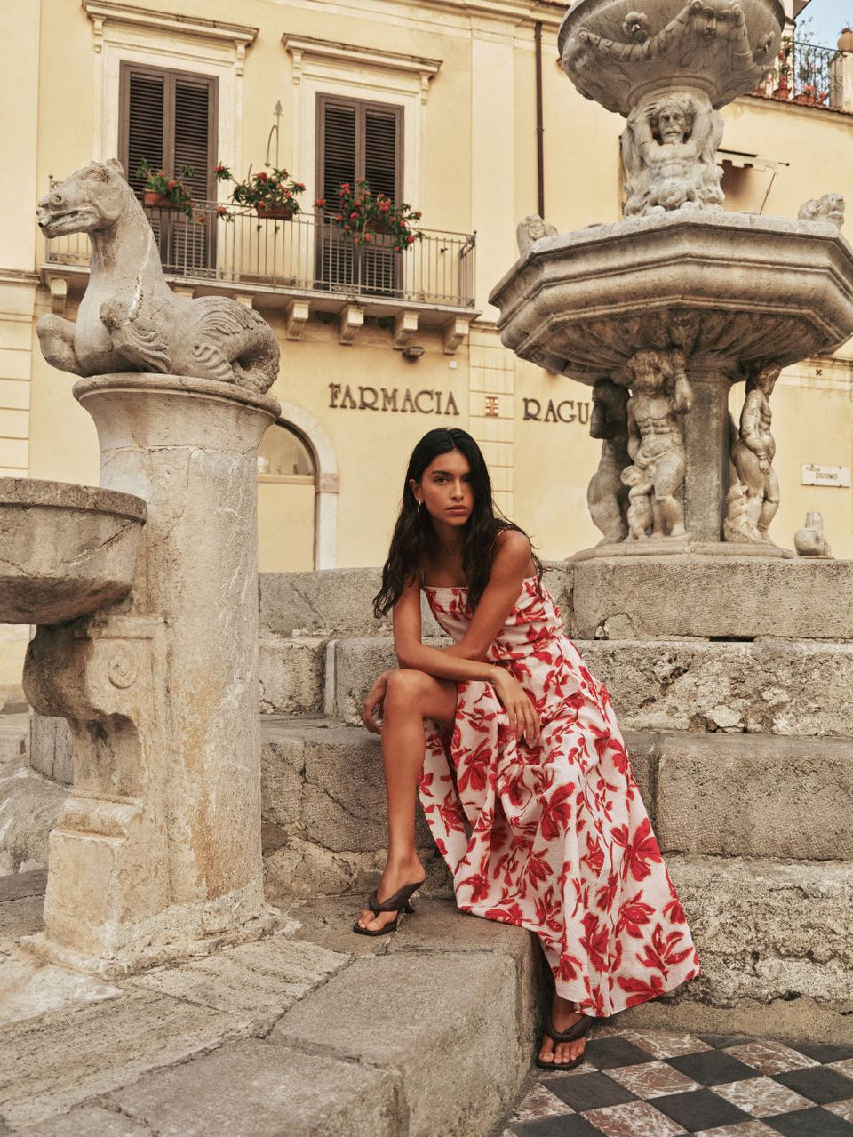Rosalie Strappy Maxi Dress