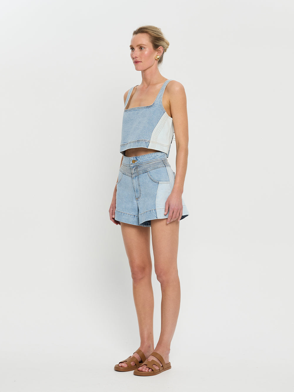 Carla Denim Top – KIVARI