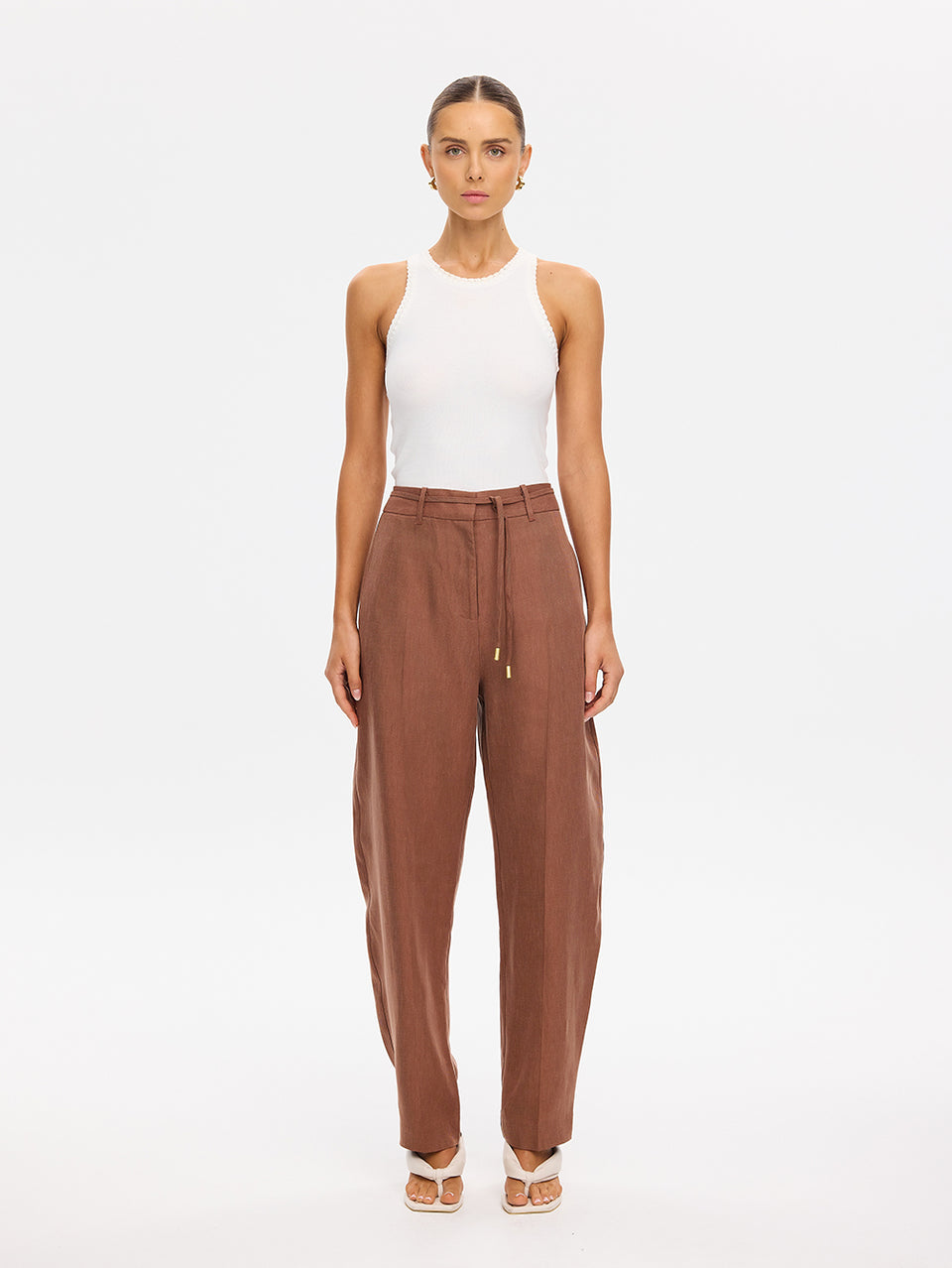 Cass Barrel Leg Pant
