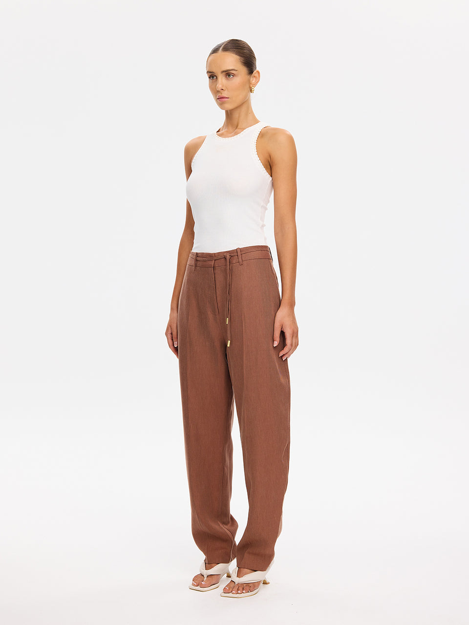 Cass Barrel Leg Pant