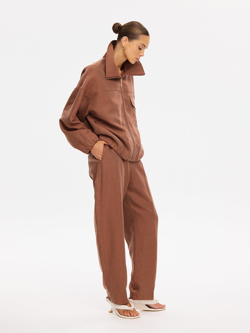 Cass Barrel Leg Pant