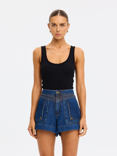 Celene Denim Short - Indigo