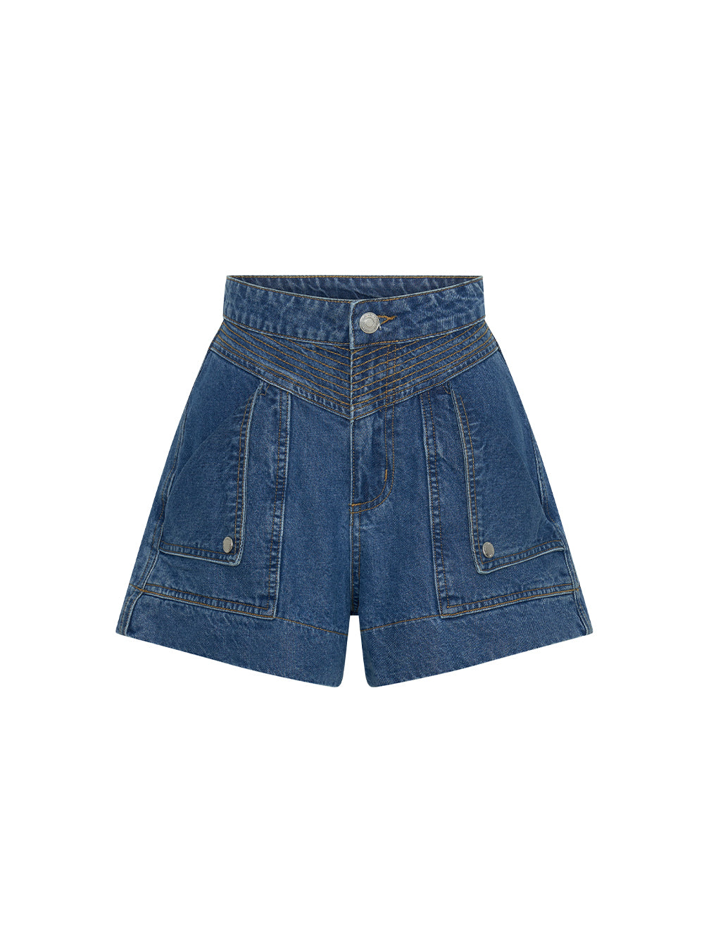Celene Denim Short Indigo