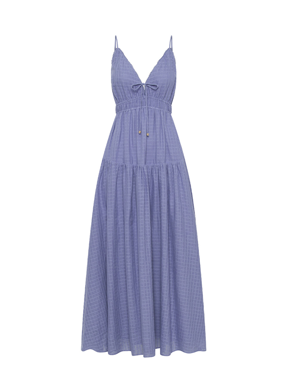 Chantelle Maxi Dress Blue KIVARI | Blue maxi dress 