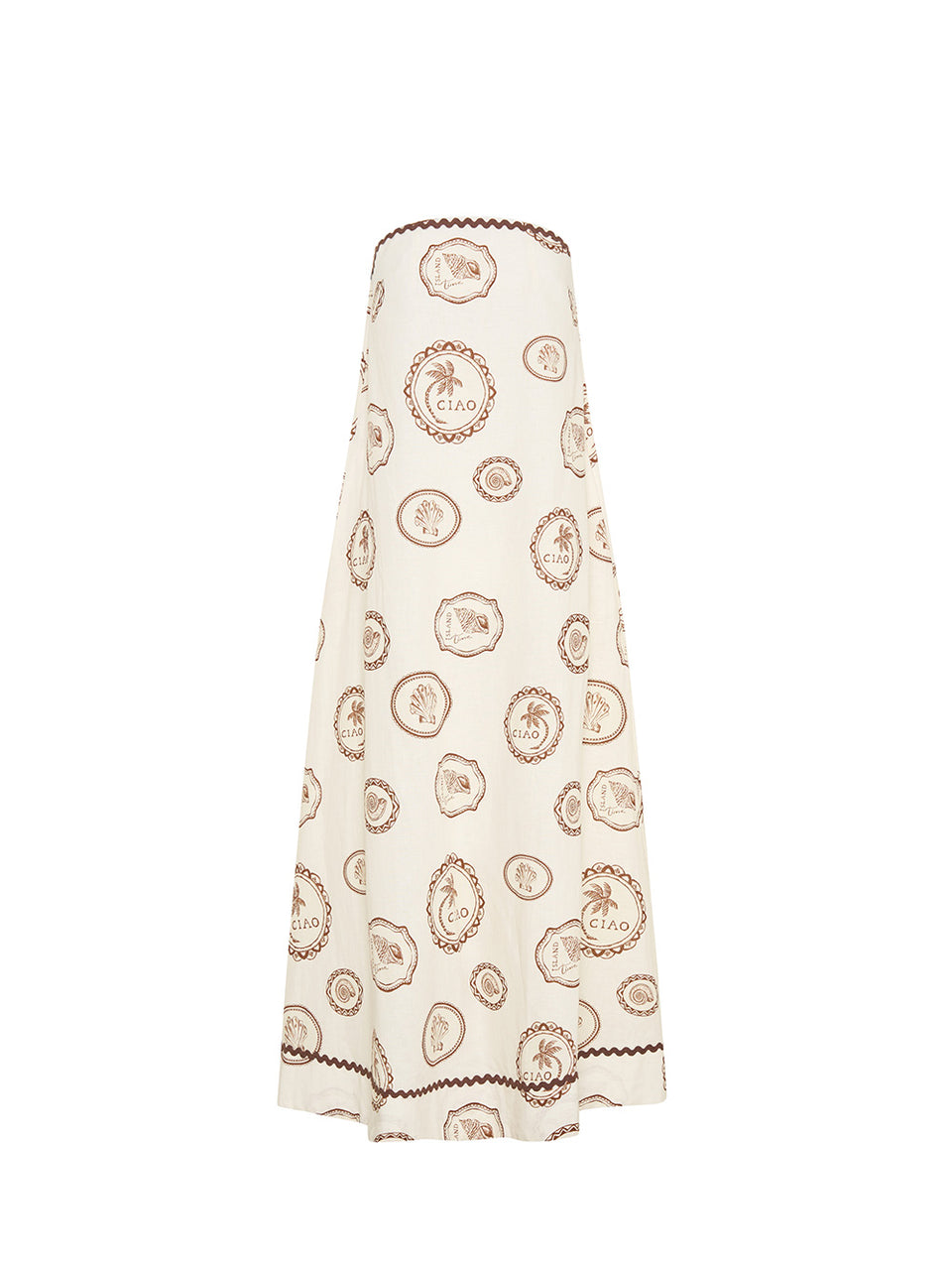 Ciao Strapless Maxi Dress