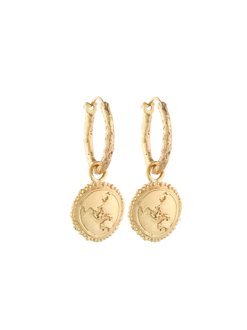 Discovery Hoop Earrings KIVARI | Gold hoop earrings