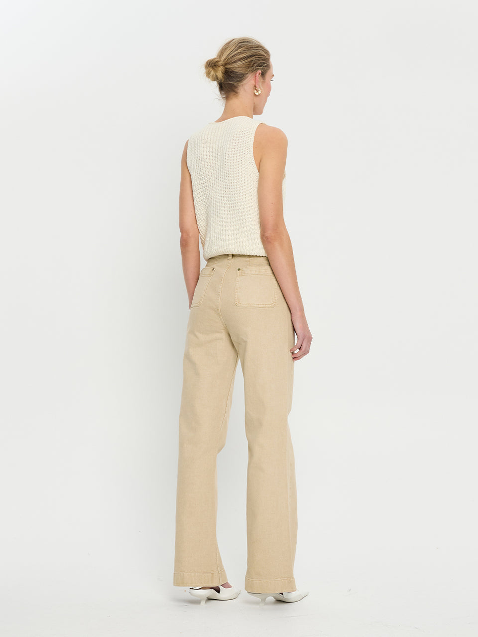 Ivy Knit Cami - Ivory