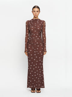 Edie Mesh Maxi Dress