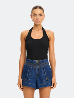 Rhea Halter Top