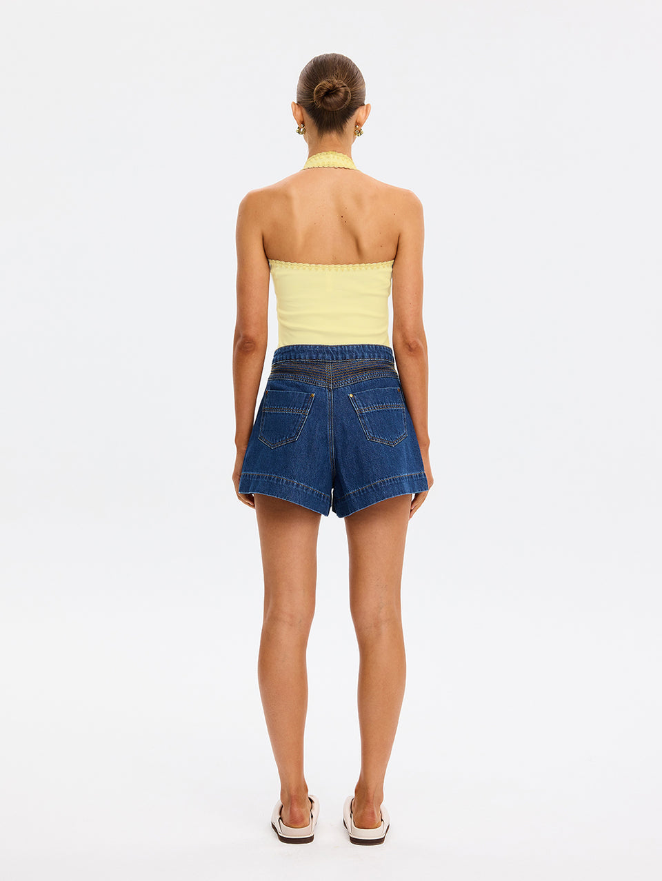 Rhea Halter Top