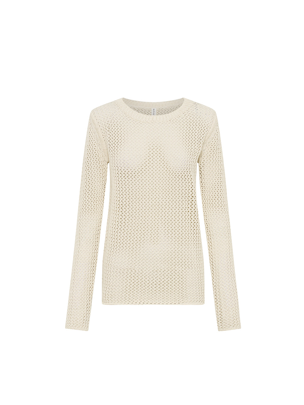 Eliana Knit Cream KIVARI | Cream knit top