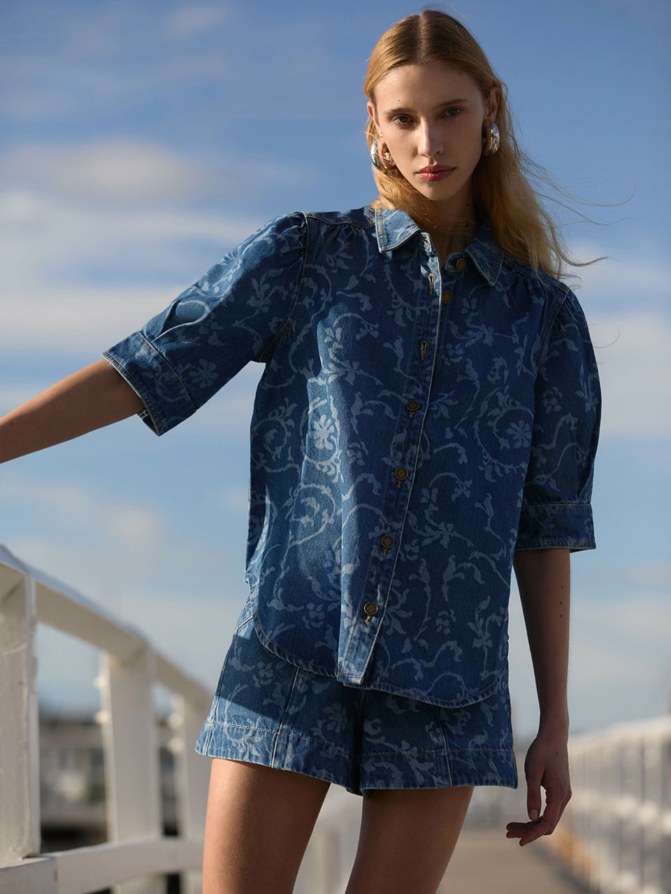 Elina Denim Shirt