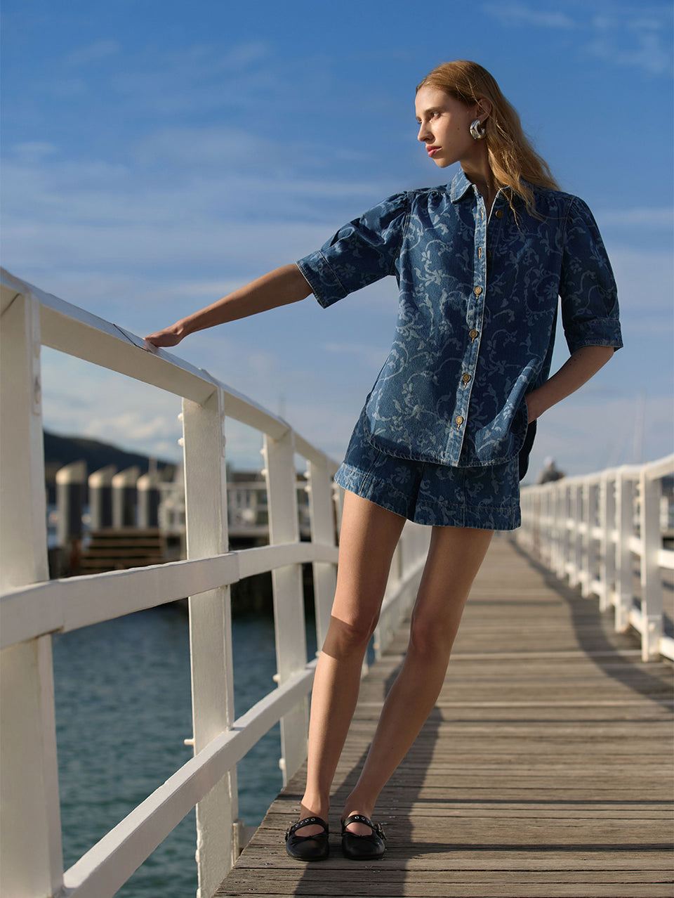 Elina Denim Shirt