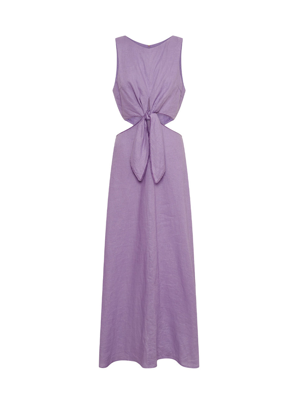 Ellie Cut Out Maxi Dress KIVARI | Purple cut out maxi dress