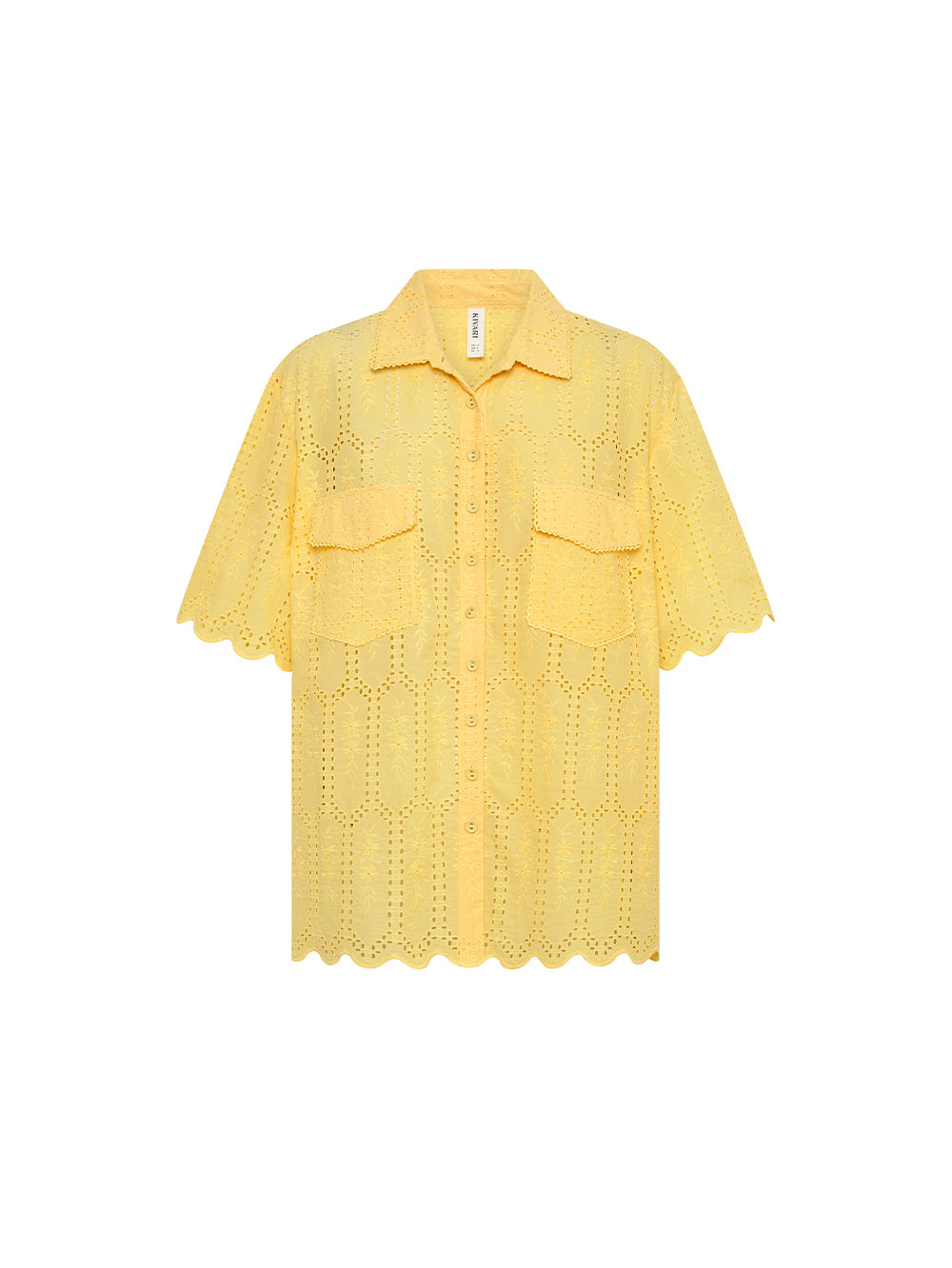 Estelle Shirt KIVARI | Yellow shirt