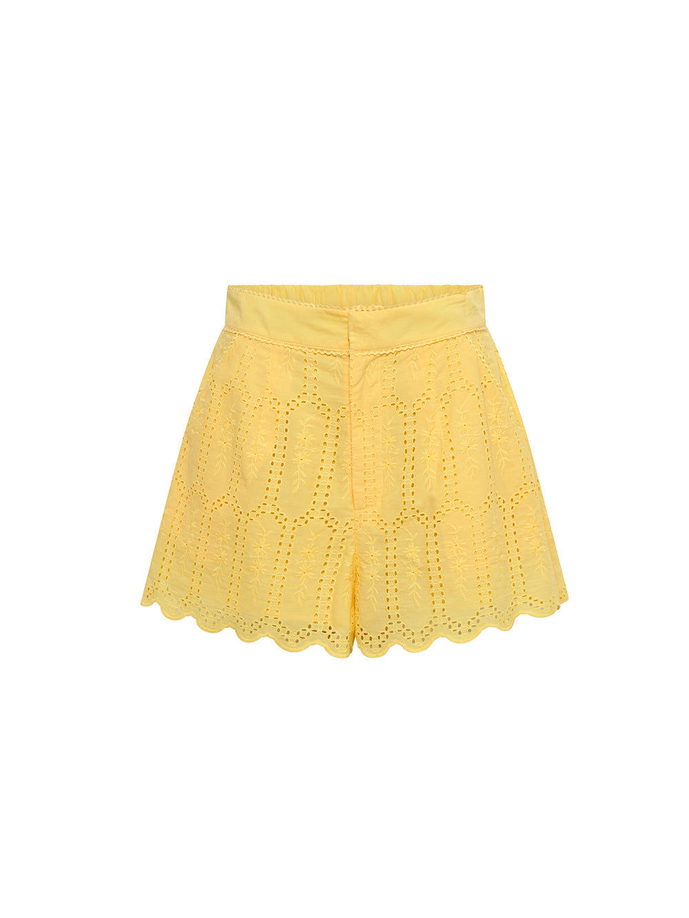 Estelle Short KIVARI | Yellow shorts