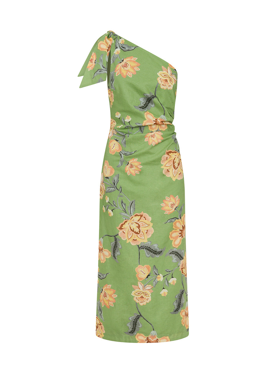 Eve One Shoulder Midi Dress