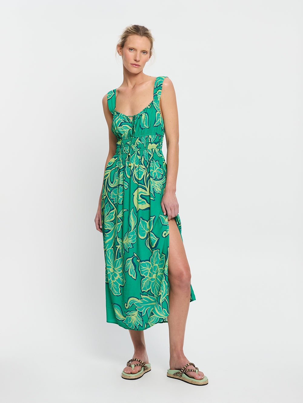 Fiora Midi Dress | KIVARI
