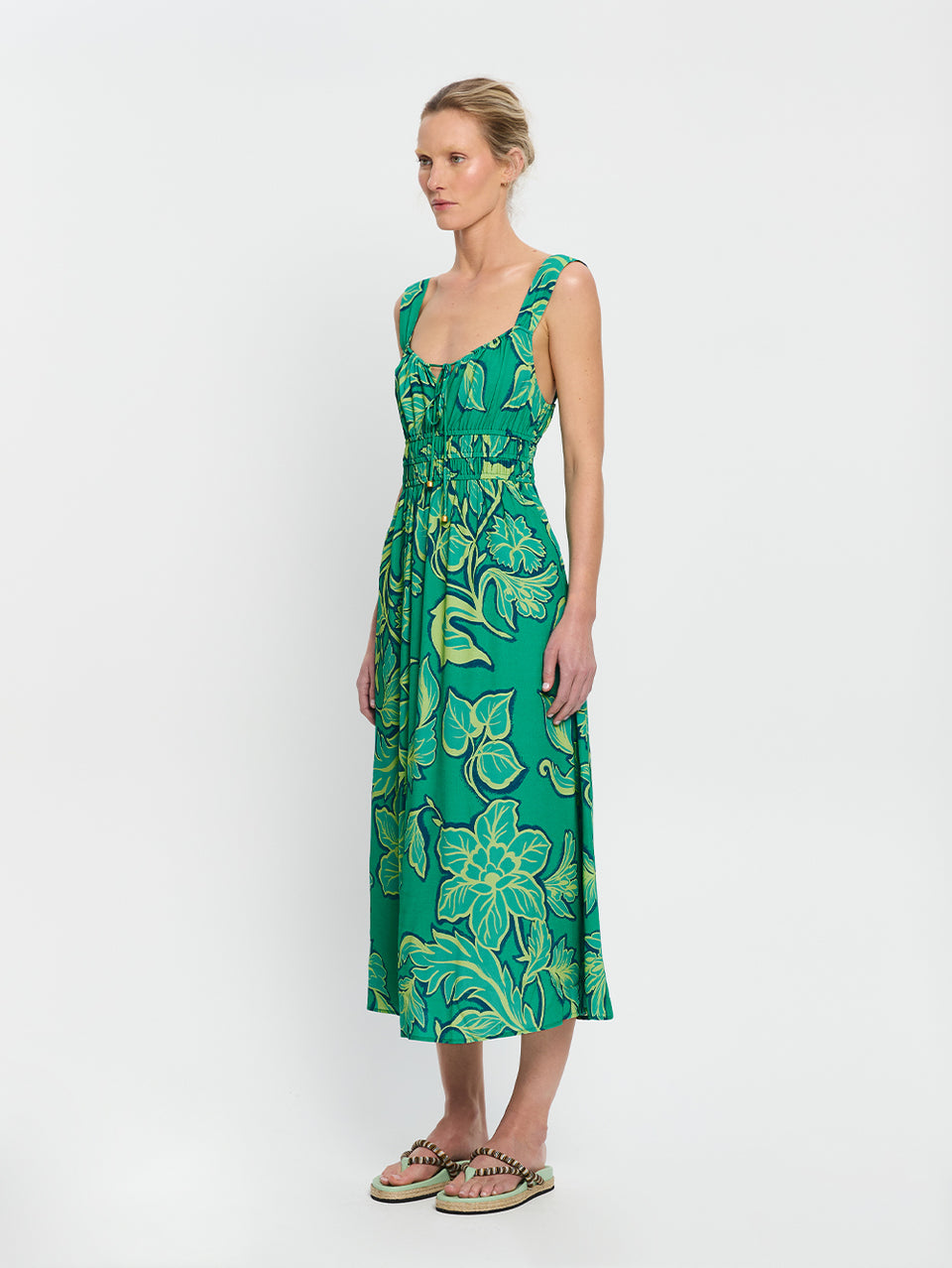 Fiora Midi Dress | KIVARI