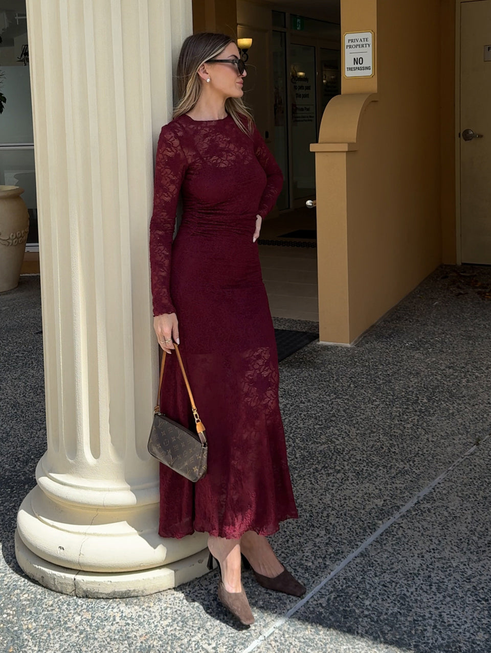 Marie Lace Maxi Dress – KIVARI