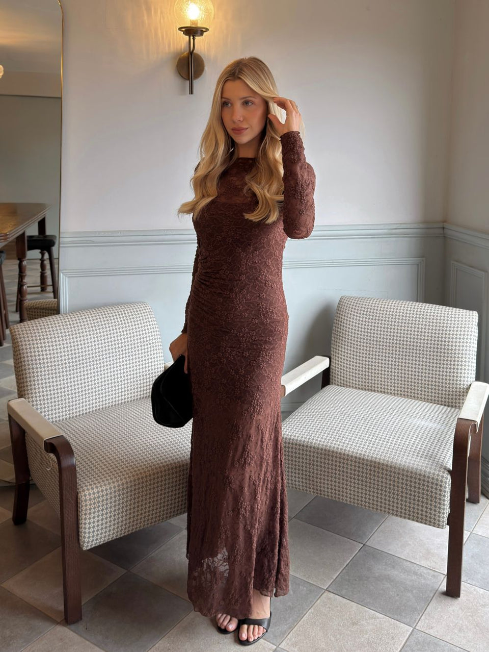 Marie Lace Maxi Dress