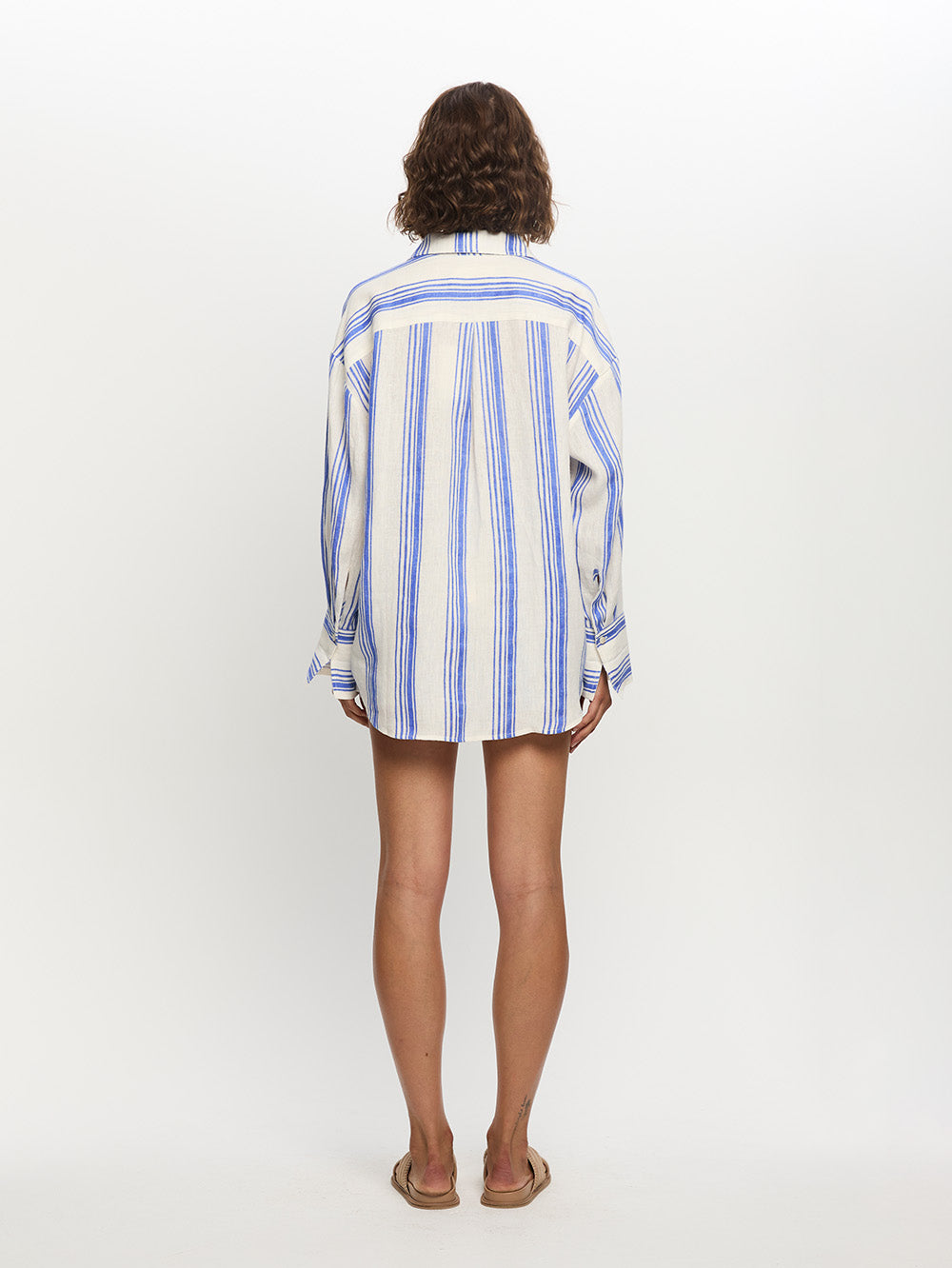 Isabelle Rude Shirt Isabelle Shirt | Blue Stripe Shirt | KIVARI
